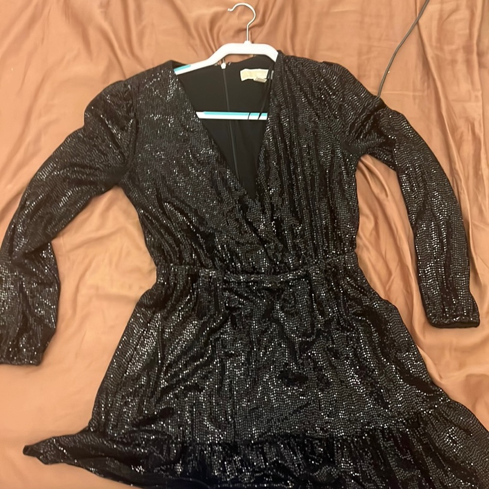 Black sparkly dress